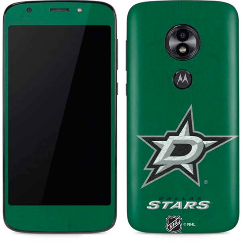 NHL Dallas Stars Distressed Moto E5 Play Skin